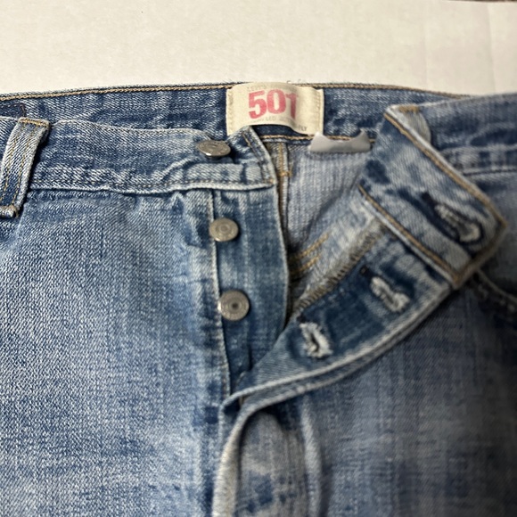 Levi’s 501 distressed size 36x32 - Picture 3 of 12